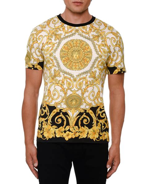 tee shirt versace homme